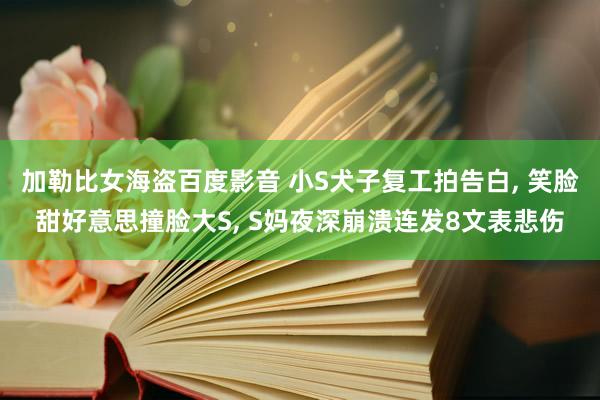 加勒比女海盗百度影音 小S犬子复工拍告白, 笑脸甜好意思撞脸大S, S妈夜深崩溃连发8文表悲伤