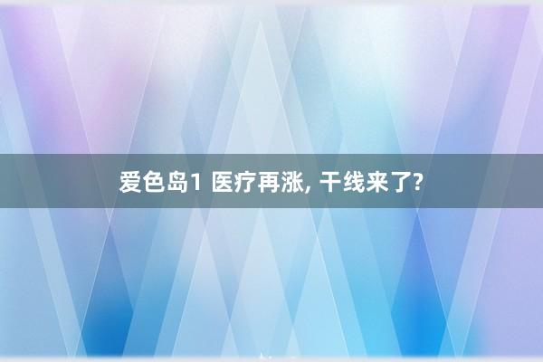 爱色岛1 医疗再涨, 干线来了?